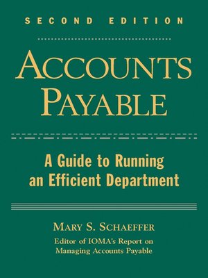 cover image of Accounts Payable